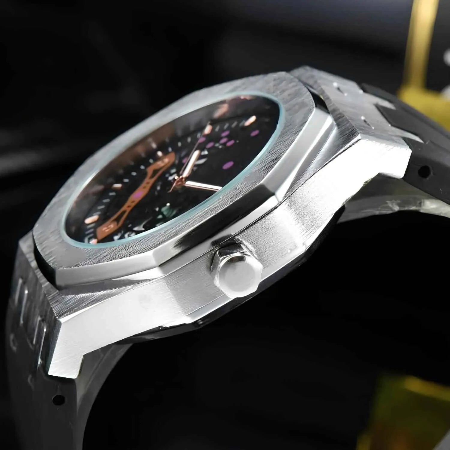 Relógio Masculino Prata Modelo MT-04 Silver