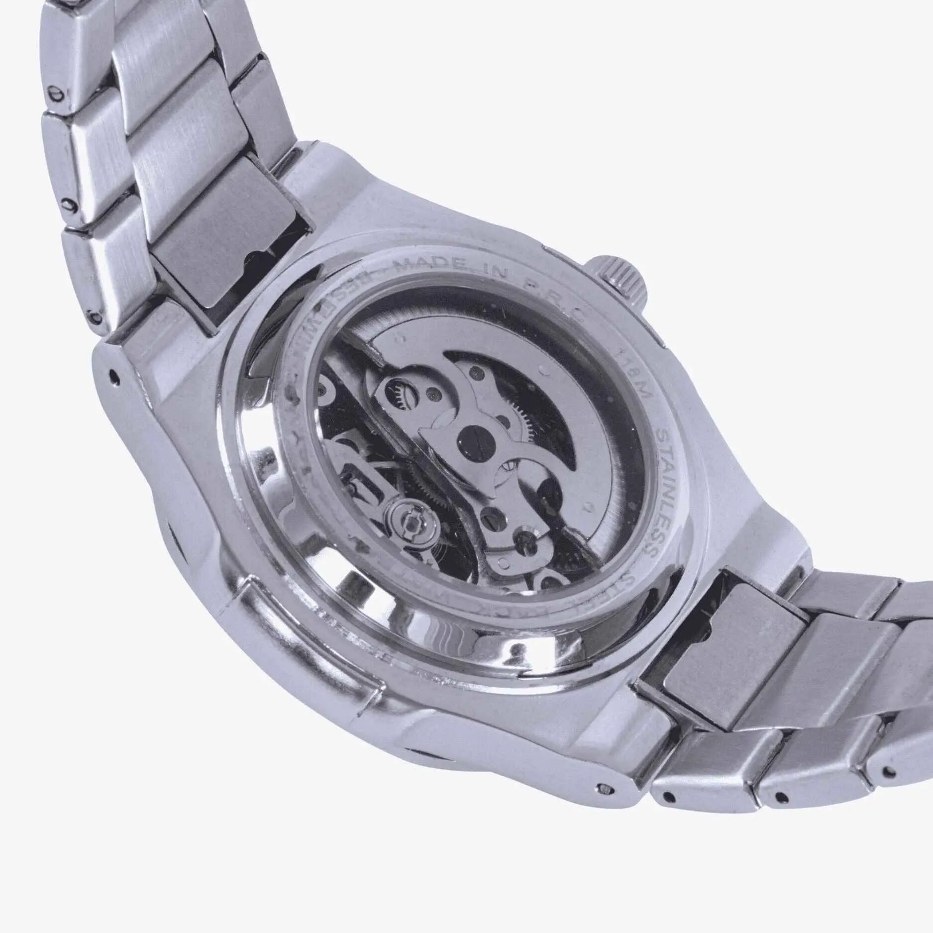 Relógio Masculino Prata Modelo MT-03 Silver