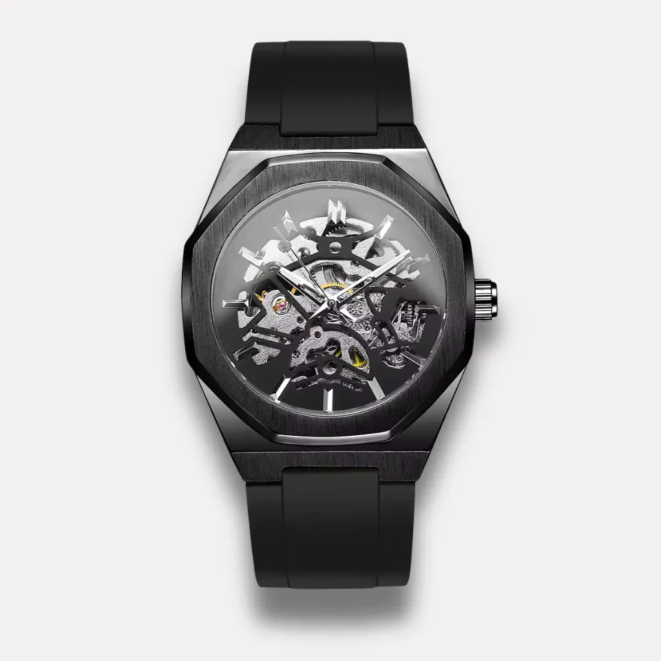 Relógio Masculino Preto Modelo MT-01 Black