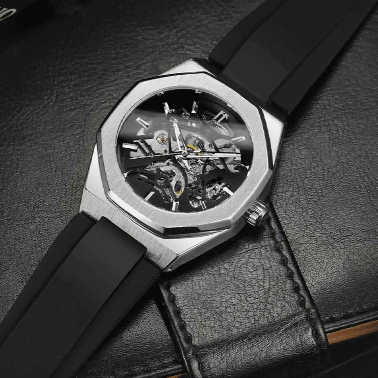 Relógio Masculino Prata Modelo MT-01 Silver